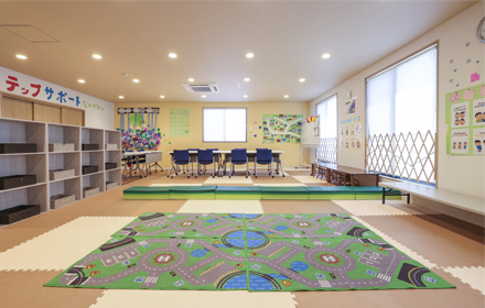 ステップサポートなかがわの様子